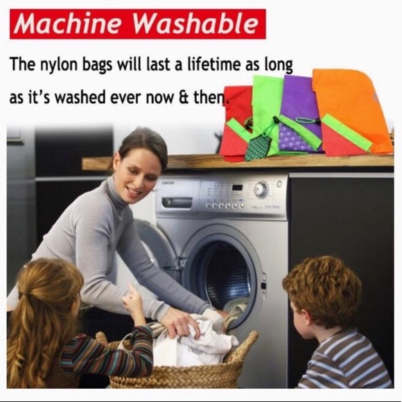 4 Fruity Reusable Bags - NWT - Picture 9 of 9